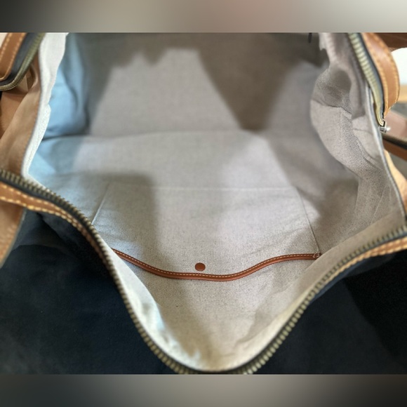 🔥One of a Kind🔥 Coach Dreamer Tote 52 With Tattoo x Chelsea Champlain GloveTan - Picture 13 of 15